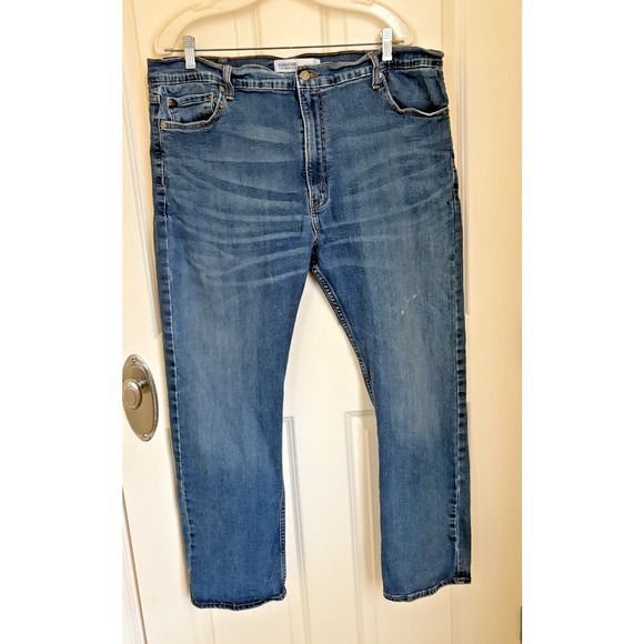 Signature Levi Strauss & Co. S51 Straight Premium Flex Men's Jeans 42 x 30 - Picture 1 of 5